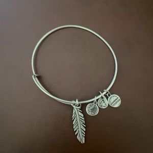 Alex And Ani Feather Bangle Bracelet